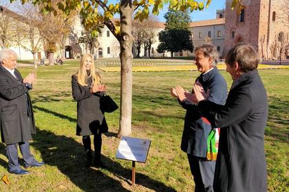 Дърво на спомените бе посветено на България във Виджевано